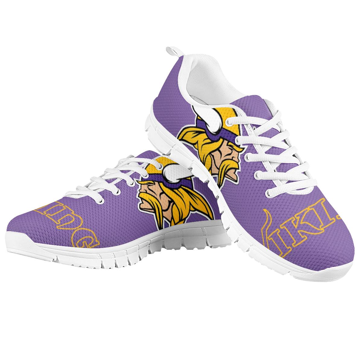 Women's Minnesota Vikings AQ Running NFL Shoes 017